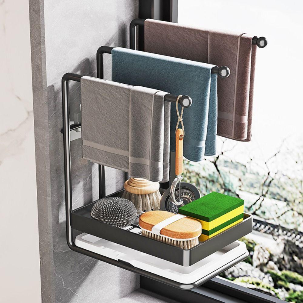 Removable Drain Plate Headband Holder Modern Hair Clip Storage Organizer  Kitchen Utensils