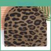 Print Leopard Acrylic Beanie With Oversized Shape Trendsetting Looks Decoration