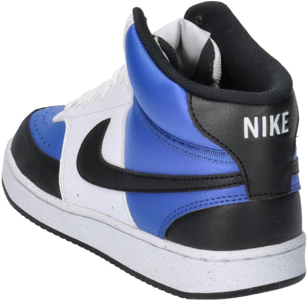 Nike Court Vision Mid Next Nature Sneakers (FQ8740-480) Game Royal/white/black