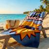 Roblox Personalized Name Beach Towel Quick-Dry Soft Microfiber Suitable for Sports Travel Swimming Yoga Bathroom Beach And Pool
