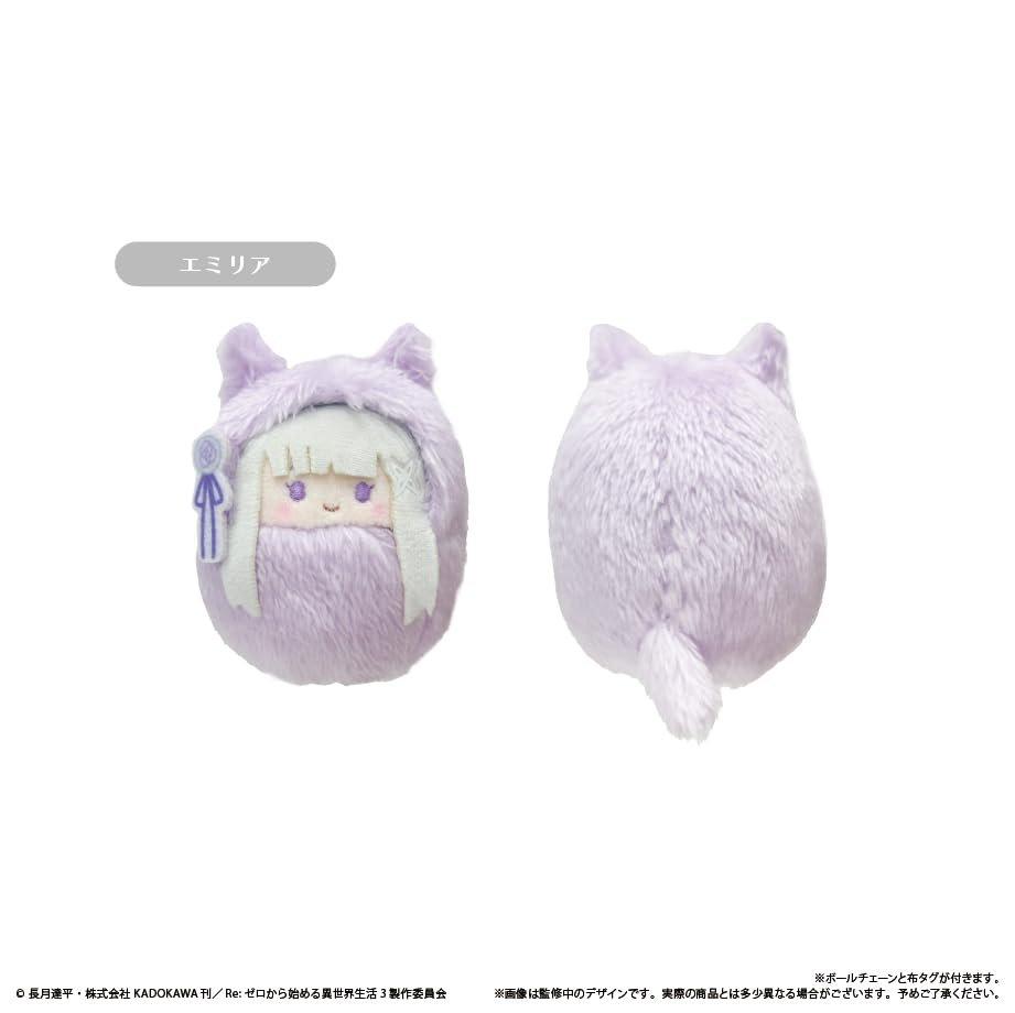 Re:Zero Starting Life in Another World Mascot Plush Box Set, 6 Pack