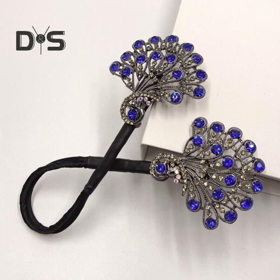 Peacock Shape Hair Clip Maker Dámské Paví účes Twist Multifunkční kulma na vlasy Bun Maker Snadné Rychlé Snap Roll Hair Tool pro dlouhé vlasy