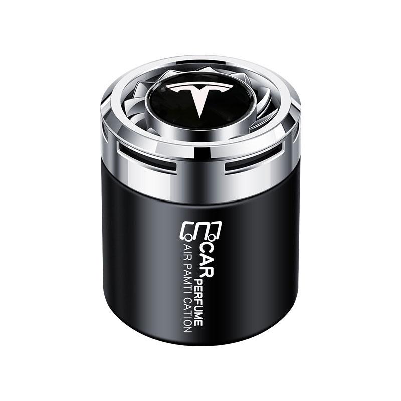 1 Pack Tesla Car Air Freshener Solid Balm Perfume Air Freshener Long Lasting Perfume Diffuser Cologne Lemon Osmanthus Scent