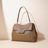 2025 High-End Schultertasche aus echtem Leder - Damen Modische Handtasche mit großer Kapazität