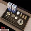 Messing Weihrauchbrenner Tragbar DIY Zen Weihrauchbrenner Siegel Weihrauch Keramik Set Hand Duftpulver Herstellung Weihrauchbrenner