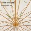 MAYDU Retro Chinese Style Long Handle Umbrella