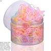 Children's Large-sized Storage Box Strong Stretchable Disposable Rubber Band Hair Band Bucket Hair Rope