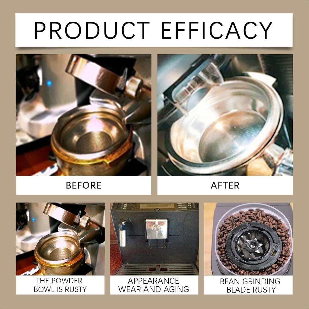 Jue-fish Coffee Machine Descaler Specialized Cleaning Agent for Coffee Machines Limescale Stain Cleaner & Refresher 100ml