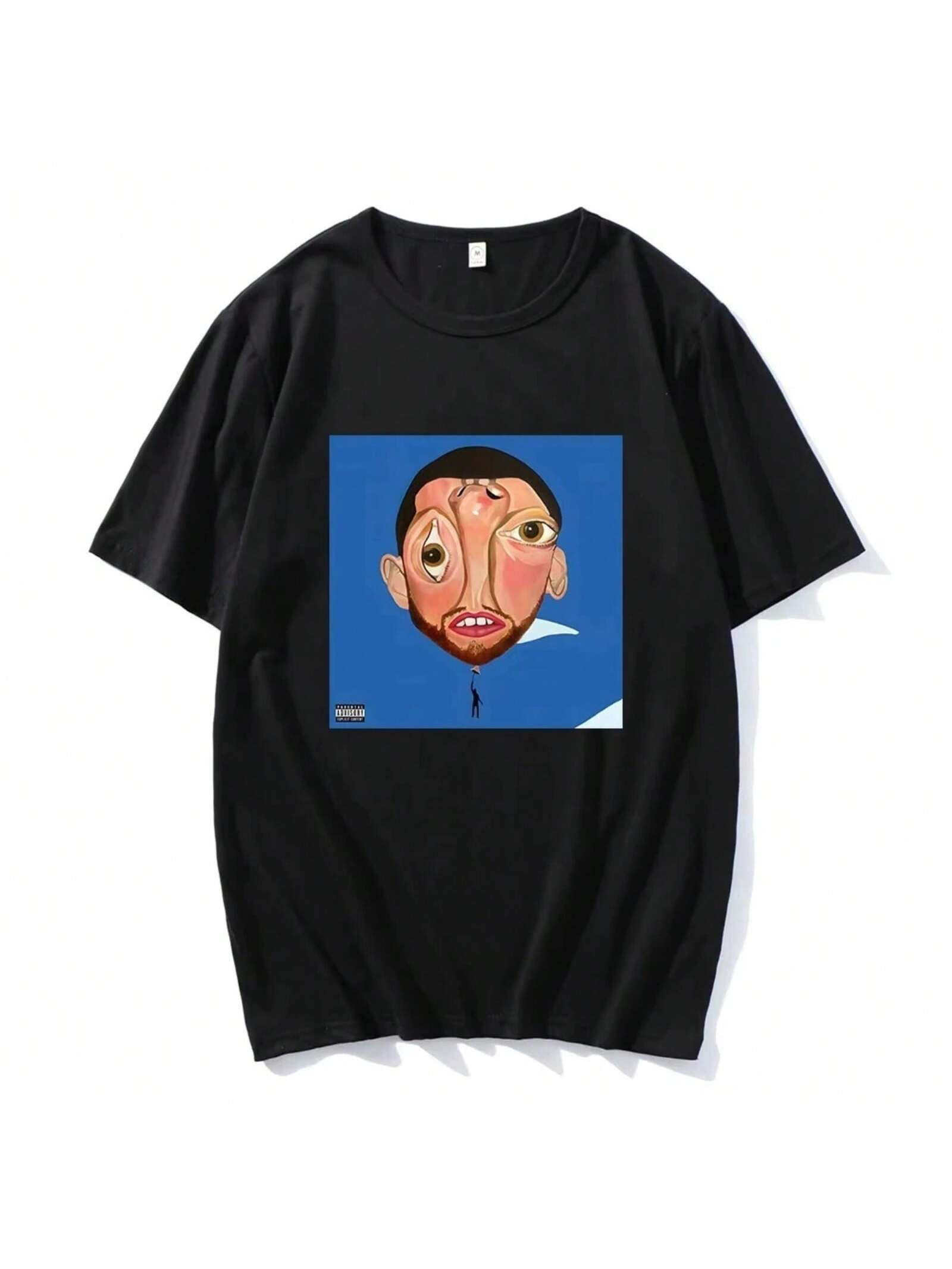 Macc Miller Balloonerism Album Printing T-Shirt Short Sleeve Summer O-Neck Tshirts 2025 New Fashion Graphic Tee-Shirt Men Women S