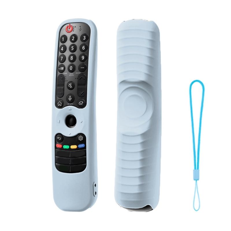 Remote Control Case for ANMR21N21GA/MR21GC Silicone Material Precise Cutouts NonSlip Surfaces Protections