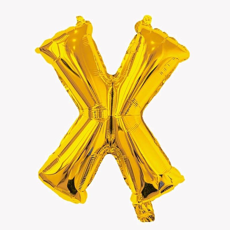 32 Inch Golden Alphabet Foil Ballon Birthday Party Decoration Wedding Celebration Decorations Letter