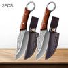 Professional Kitchen Knives Handmade Forged Boning Knife Meat Cleaver Stainless Steel Fruit Vegetable Butcher Slicing Knife