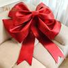 Christmas Big Bow Decoration Wedding Large Bow Ornament for Holiday Tree Wreath Porch Window Door Decor
