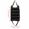 Canvas Tool Roll Up Pouch With 5 Zipper Pockets Tool Organizer Tool Roll Up Bag  Car Camping