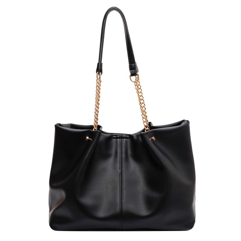 FLYING STARS Brand Large Capacity Bag Women Bag Popular Shoulder Bag Casual Chain Tote Bag PU Leather Fashion Designer Handbag