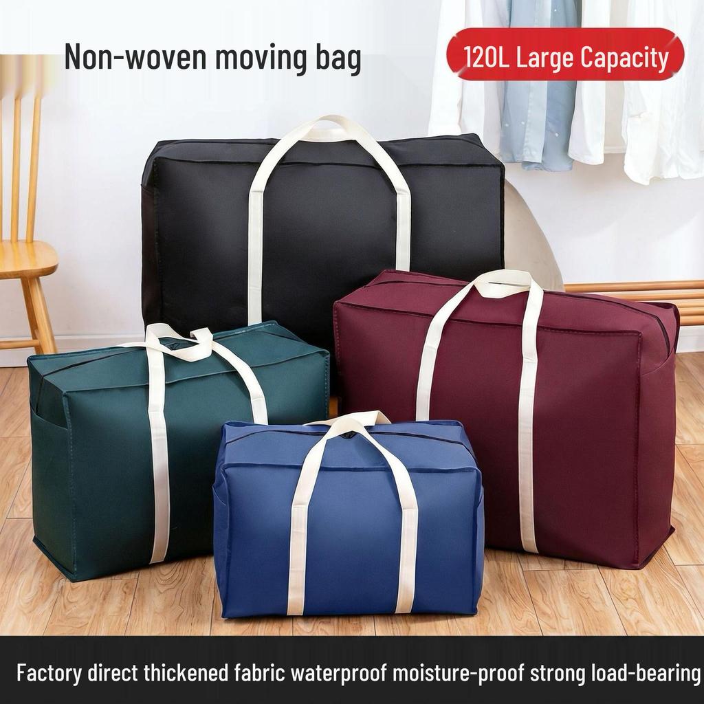 Quilt Storage Handbag: Large, Dustproof, Moisture-Resistant, Thickened Moving Bag for Dorms