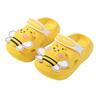Children's Slippers for Home Summer Cute Bees Baby Slippers Boy 3D Cartoon Fashion Kids Girls Non-slip EVA Beach Hole Shoes Soft