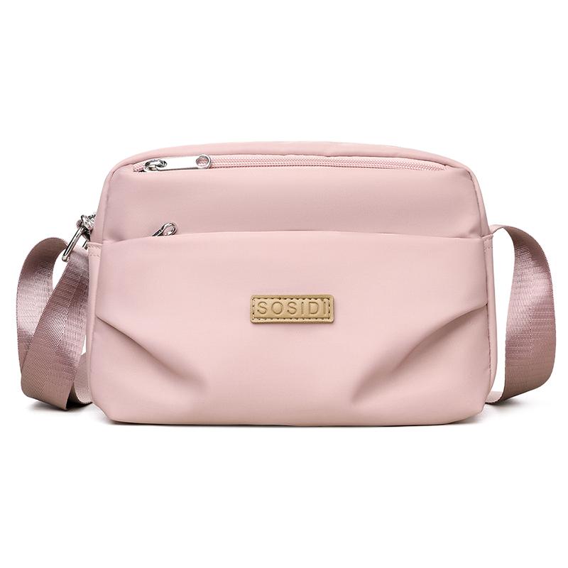 

Women 2026 New Travel Small Shoulder Bags Luxury Handbags Women Bags Designer Purses And Handbags Fashion Nylon Crossbody Bags For рожевий