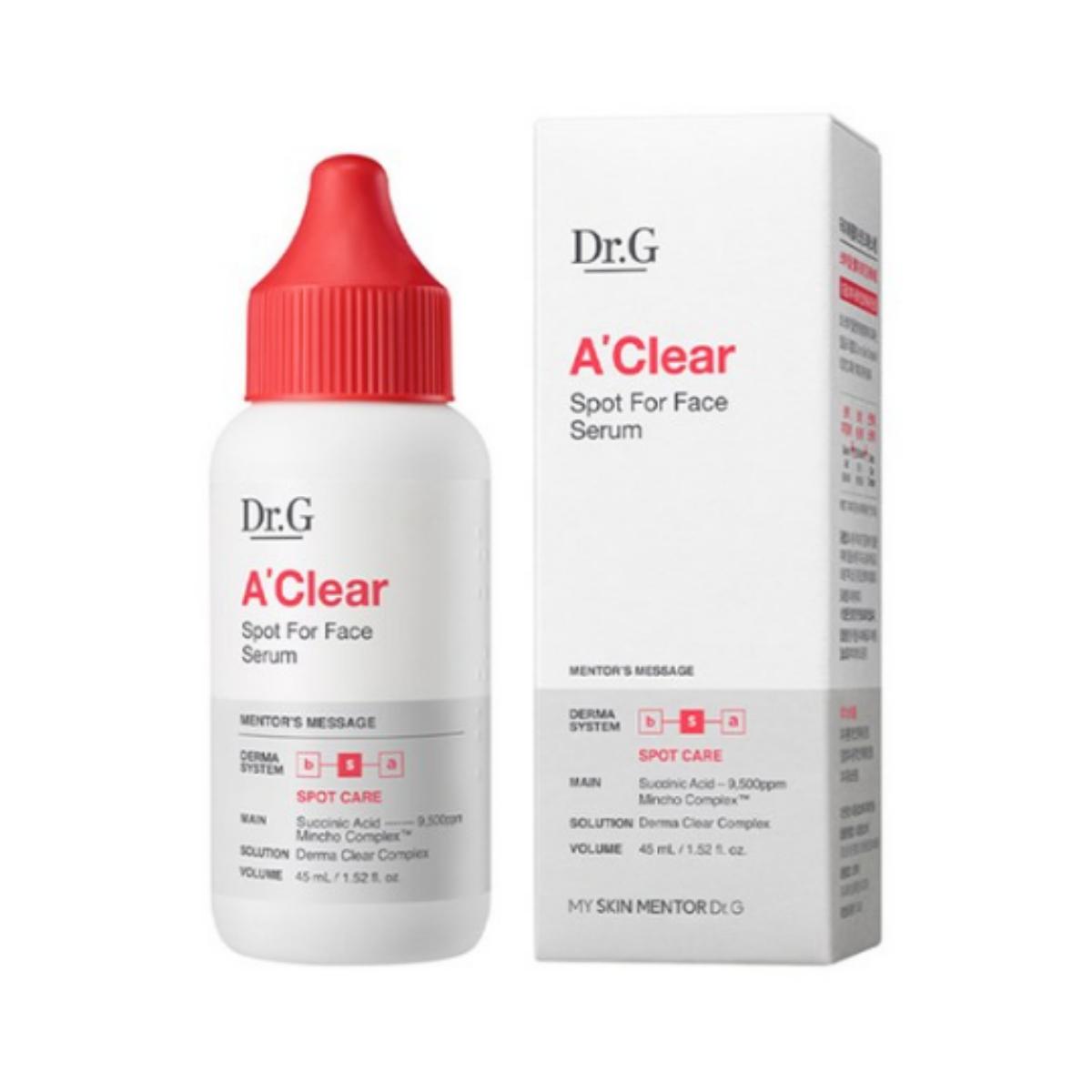 

наименование товара: Dr.G A-Clear Spot Сыворотка для лица
