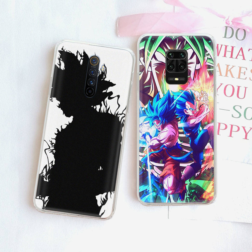 JW75 Dragon Ball Transparent Case for Samsung A04 A14 A23 M33 M53 Realme 10 9 C35 C55 VIVO Y02 X80 Infinix Hot 30 Note 11 Tecno Spark 8P Pro