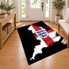 England national football team Custom Name Personalized Rug Non‑Slip Doormat Floor Carpet Housewarming Birthday Gift for Family Friends