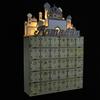 30-Day Ramadan Wooden Countdown Calendar with LED Lights Middle Eastern Castle Silhouette Eid Mubarak Festival Decor Home