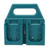 4 Slot Battery Holder Fit for Makita 18V 14.4V Portable Rugged Carrying Case Quick Access Compact Storage Organizer for