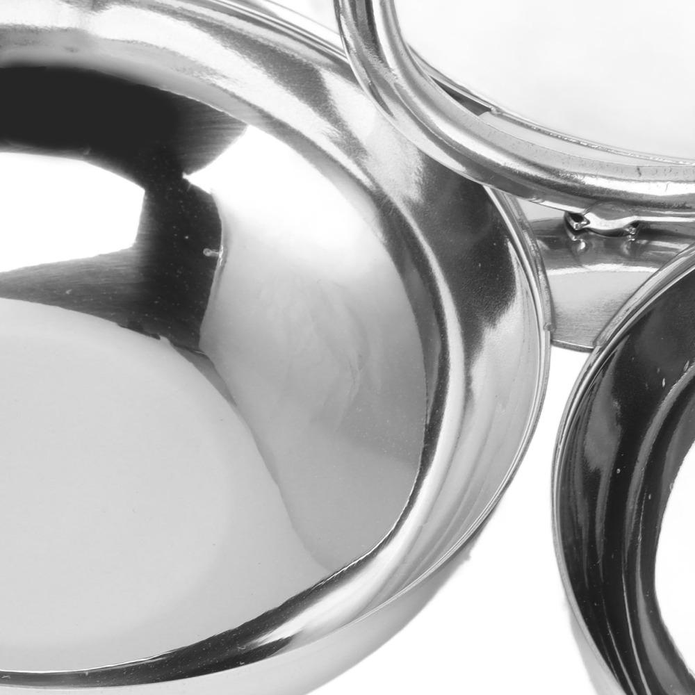 Thickened Dessert Bowl 304 Steel Metal  Bowl Reusable Fruit Bowl  Home Dessert Display