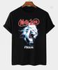 Pánské tričko White Lion Band Černé Krátký rukáv Všechny velikosti 91 Unisex Tričko