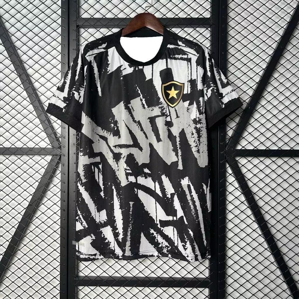 

Botafogo 25-26 Season Fourth Jersey - Y2K Fashion Design, Summer Breathable Quick-Drying Sports Short Sleeve Training Jersey XXXL