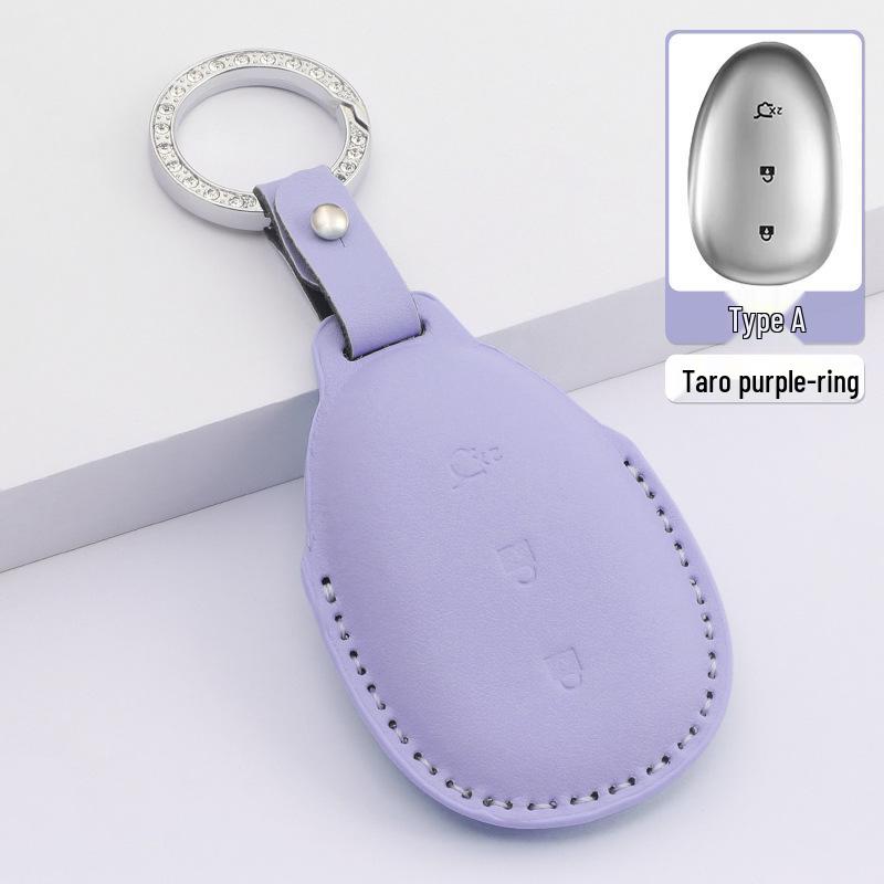 High-Grade Transparent Buckle Key Case for Changan Qiyuan A07 - Dedicated Car Protective Shell