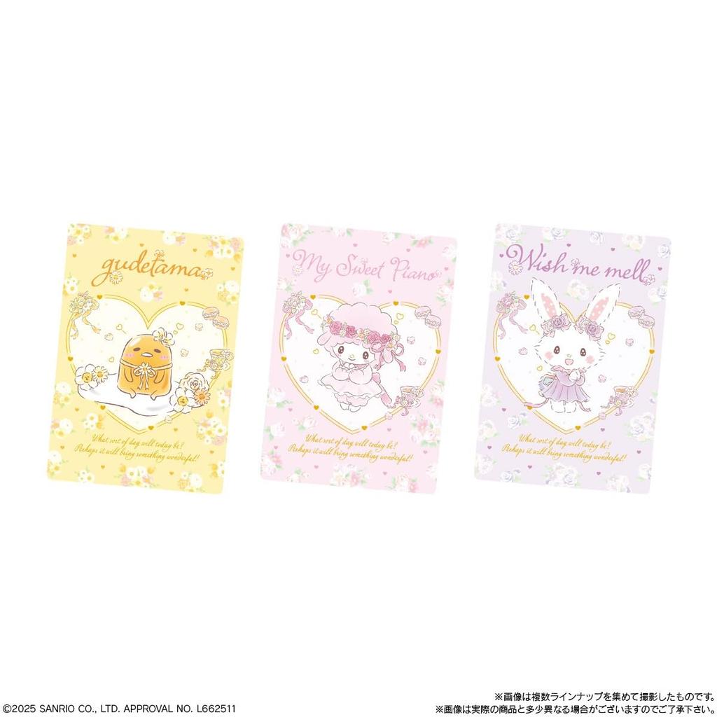 BANDAI Sanrio Characters Wafers 11 Wafers Candy Toy Set of (Baked Confectionery) [Box 20]