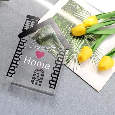 Acryl Hausvase Mehrzweck Kreativ Geometrisch Elegant Einzugsgeschenke Gastgeschenke für Zimmer