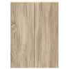 vidaXL Armoire Murale Chêne Sonoma 66 x 34,5 x 90 cm Bois d'ingénierie