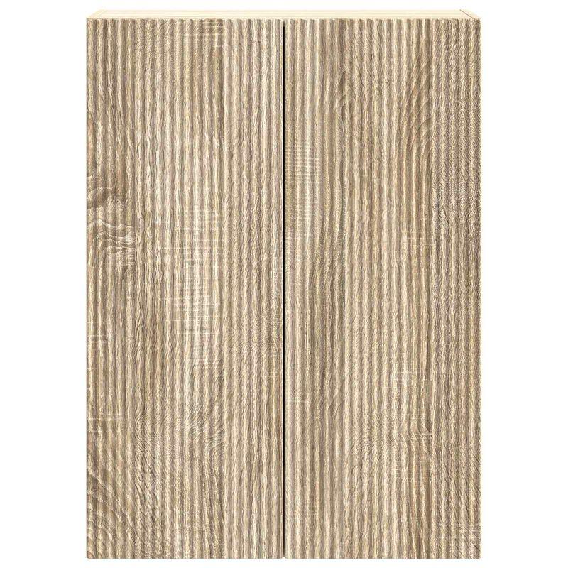vidaXL Armoire Murale Chêne Sonoma 66 x 34,5 x 90 cm Bois d'ingénierie