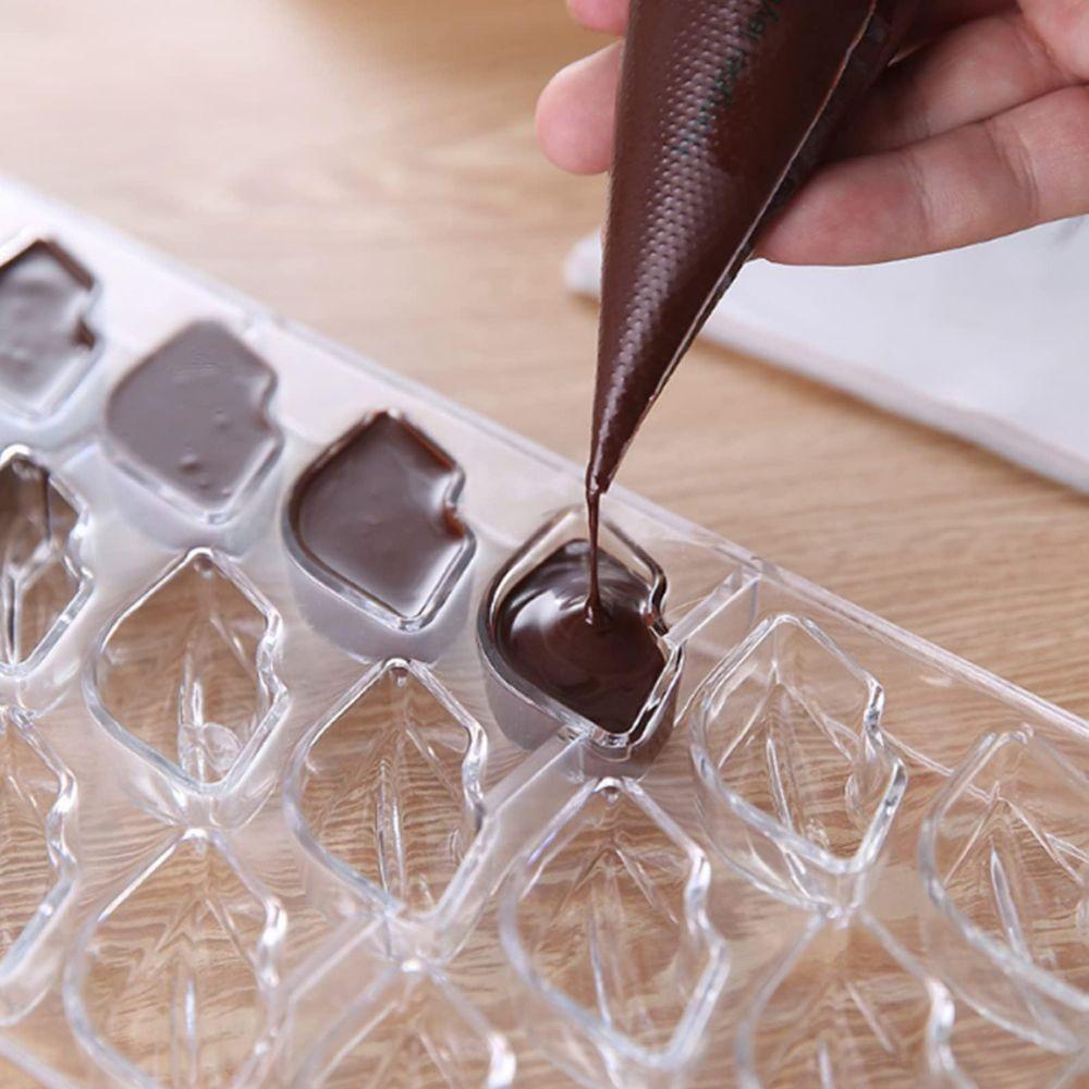 21-Cavity Transparent Plastic Chocolate mold Valentine's Day Rose & Lips Shape DIY Jelly Pudding Sugar Baking Tool YMY