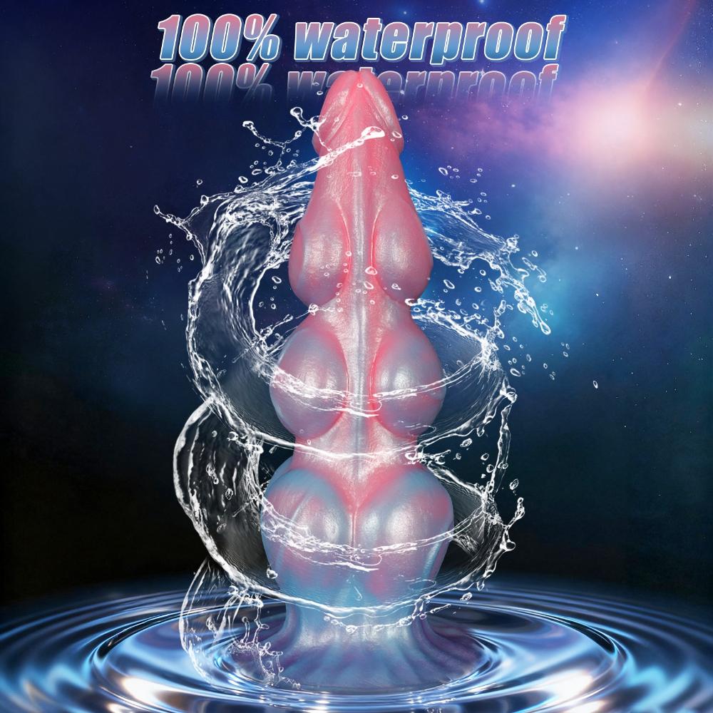 Animal Design Silicone Anal Plug - Realistic Dildo for Beginner & Couple, Butt Training Sex Toy for Men Women