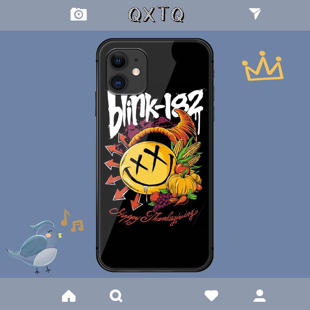 Blink 182 Punk Rocková Kapela Pouzdro Pro iPhone Samsung Galaxy Redmi Note S 17 16 15 14 13 20 24 25 54 Pro Max Ultra Fe Tvrzené Sklo Kryt