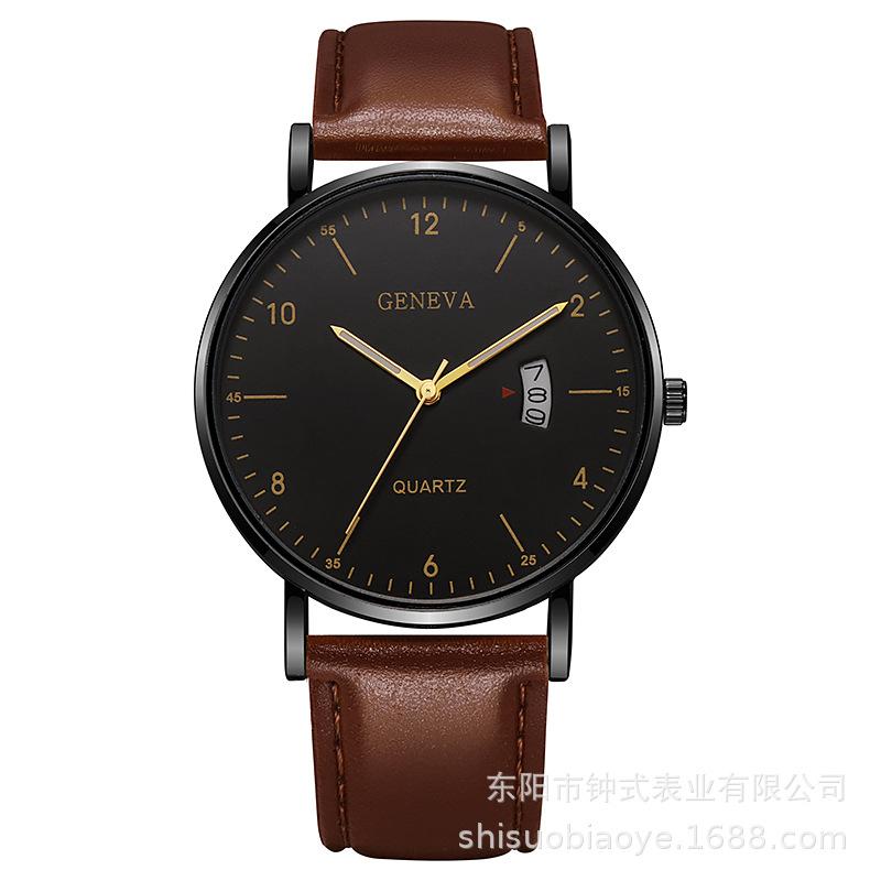 Luxus Quarz-Armbanduhren für Herren Leuchtend Wasserdicht Wochentagsanzeige Automatisches Datum Herrenuhr Business Sport Mode Uhr
