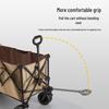 ZISIZ Portable Folding Outdoor Utility Wagon
