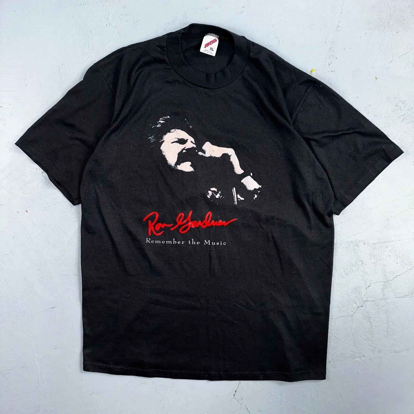 

Ron Gardner Rock Band 80s VTG T Shirt Music Punk Grunge Jerzees Music Graphic 2XL