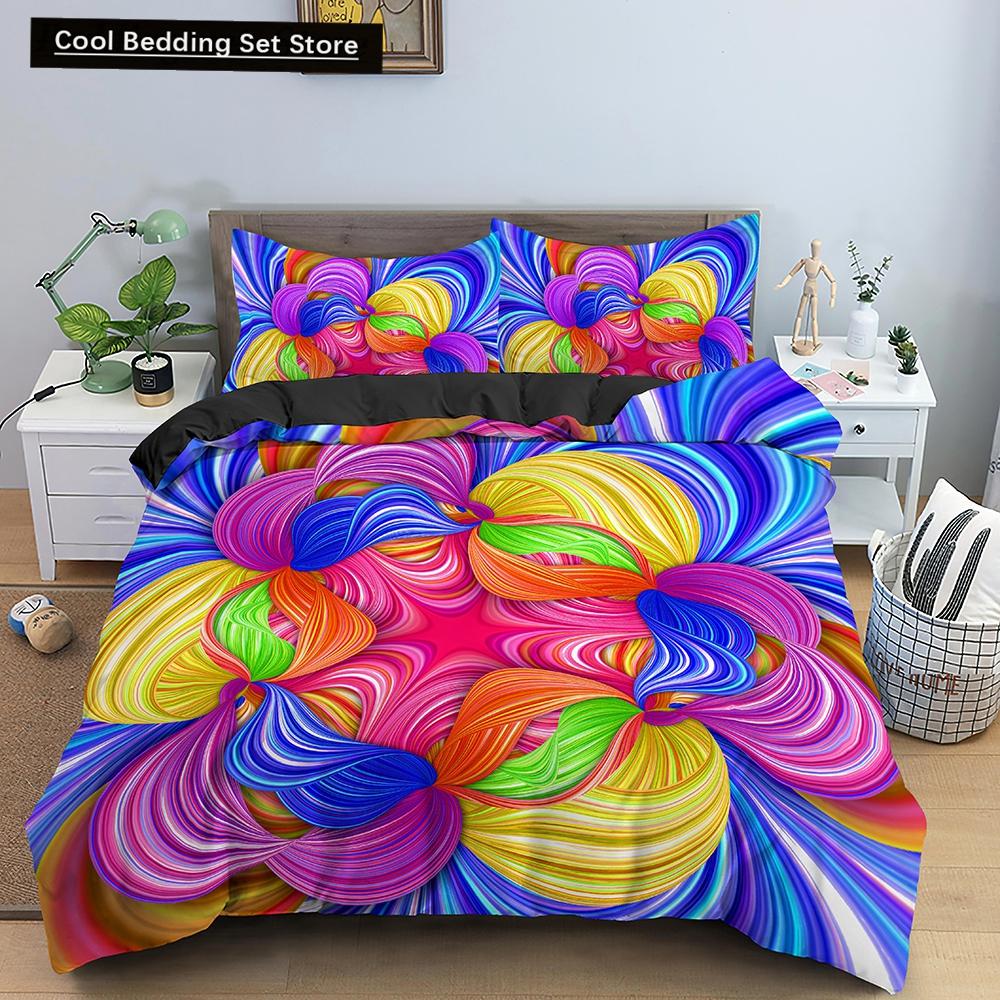 3D Galaxy Duvet Cover King Double Twin Queen Full 2/3pcs Bedding Set Universe Outer Space Themed Starry Polyester Quilt Cover
