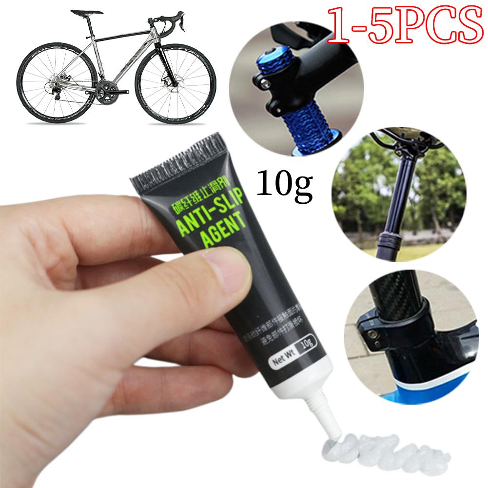 10g Carbon Fiber Anti Slip Agent Anti-Slip Grease Carbon Fiber Bike Parts Anti Slip Grease for MTB Bikes Handbars Seatpost Stems