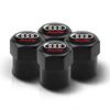 4 Stück Metall Auto Rad Reifen Ventil Kappe Schutzabdeckung für Audi Q3 Q4 Q5 Q6 Q7 B8 B6 C6 8p B7 C5 A3 A4 A5 A6 A7 A8 S3 S4 S5 S6