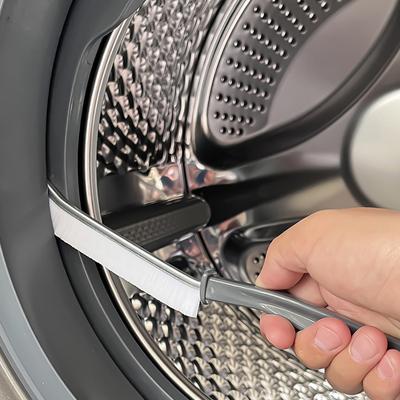 Spazzola per spazi vuoti Spazzola per piastrelle da cucina per WC Pulizia dell'angolo morto Spazzola per finestra multifunzionale Scanalatura per polvere Spazzola per pulizia a setole dure