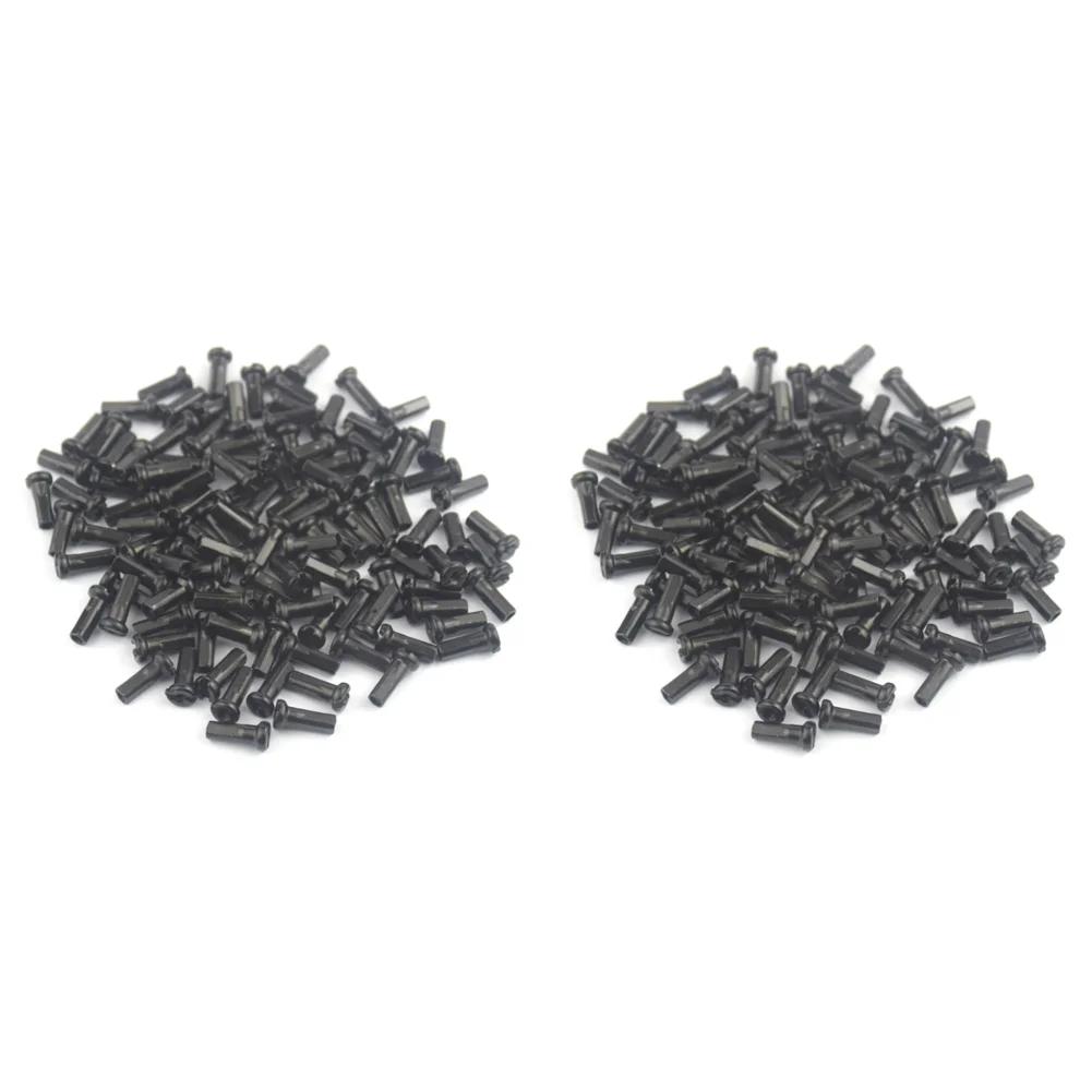50pcs MTB Bike Spoke Nipples Replacement 14G 2.0mm Aluminum Alloy MTB Bike Spokes Nipples Road Bicycle Road Bicycle Accessories
