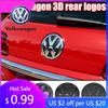 2026 Hot For Volkswagen VW Rear Emblem Trunk Badge Logo Rear Tailgate Decal Sticker Compatible with VW Touareg II Facelift For V