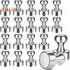 10Pcs Fridge Magnets Metal Magnetic Push Pins Polished Surface Widely Used Refrigerator Magnets Strong Fridge Magnets