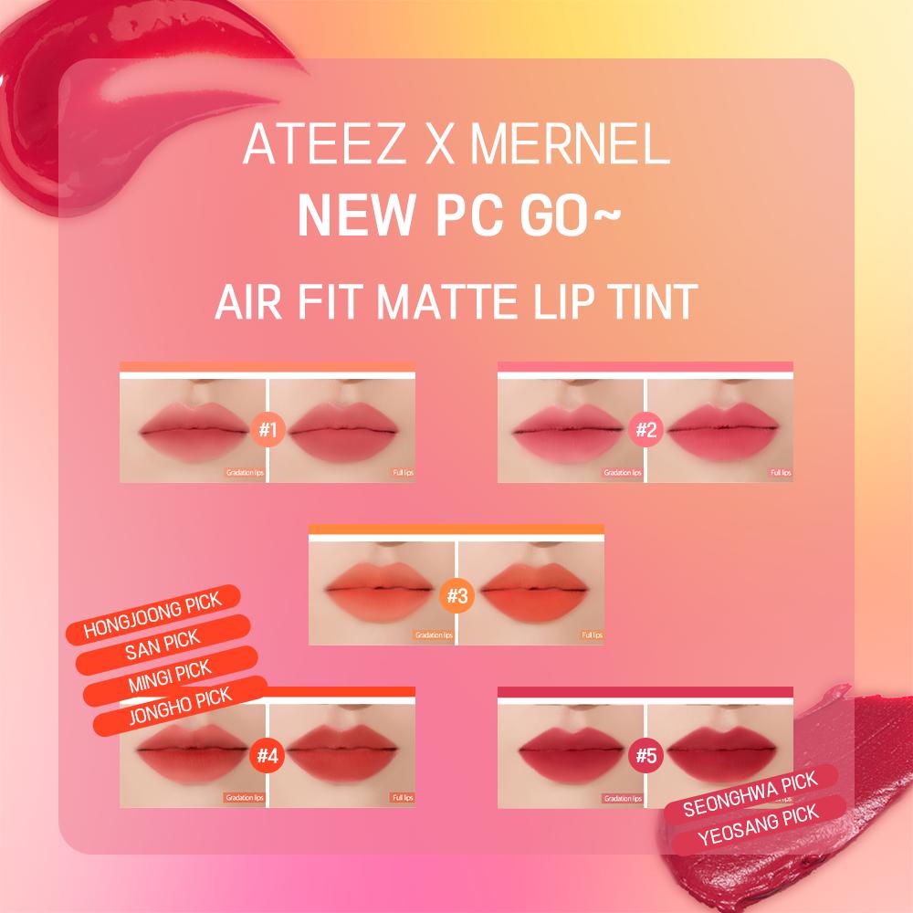 Buy [MERNEL X ATEEZ] Tint Line + New Photocard1 at