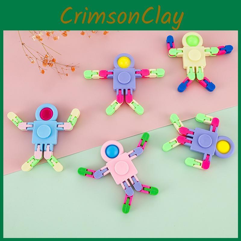 Chain Gyroscope Astronaut With Mechanical Deformation For Kids Gift Playtime And